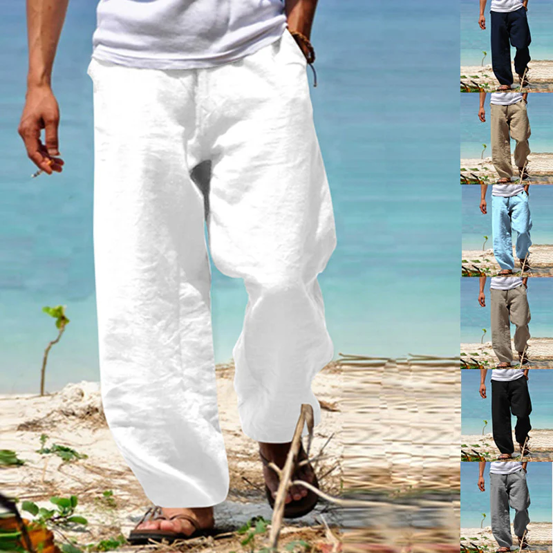 Men'S Loose Casual Straight Pants